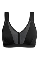 Vivisence Soutien Gorge Sans Armatures Femme Bretelles Rembourrées Maintien, noir