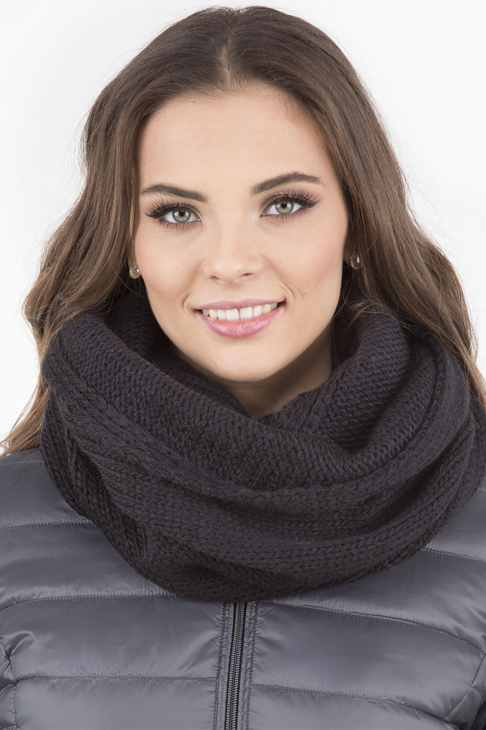 Vivisence Bonnet Femme Et Écharpe Pour L'automne et L'hiver À Pompon Cache-cou Ensemble Classique En Fils Chauds Avec Doublure En Polaire Parfait Pour Les Journées Froides 7014, noir