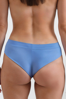 Vivisence Culotte Brésilienne pour Femme Slip Bresilien Viscose Confortable 4020, bleu ciel