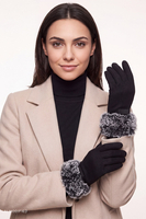 Vivisence 7227 Gloves Fabric, black