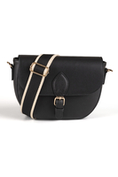 Vivisence Women's Crossbody Magnetic Flap Strap Ideal Comfort for Everyday, black