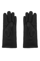 Vivisence Knitted Women's Gloves Wool Five-Finger Thermal, black