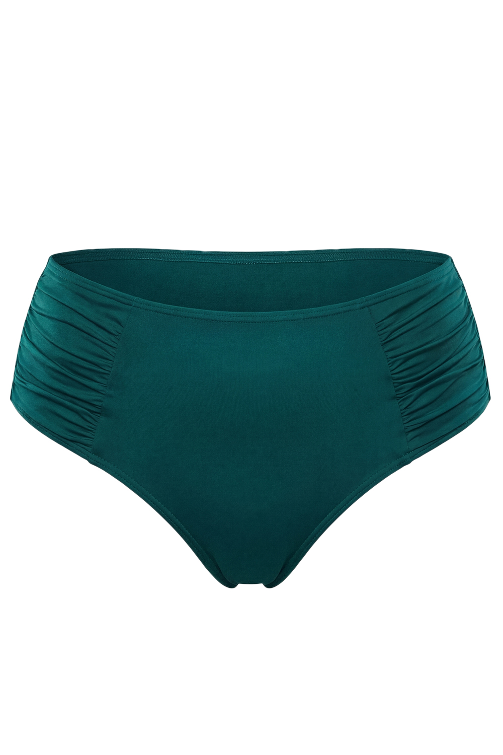 Vivisence 3002 women's bikini bottoms smooth high waisted (matching top available), green