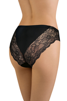 Vivisence slip féminin classique avec dentelle 4012, noir