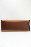 Vivisence Women Handbag Structured PU With Adjustable Strap For Everyday Elegance, Carmel