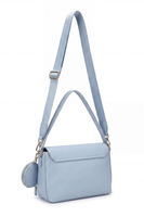 Vivisence Women Shoulder Bag With Pouch Zip Closure Adjustable Strap For Easy Carry, baby blue