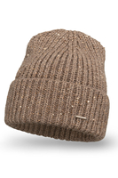 Vivisence Damen Mütze Winter Klassischen Strickmütze Stil Perfekte Passform 7088, beige