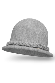 Vivisence Women's Winter Hat Classic Style Warm Knitted Autumn 7043, light grey