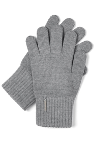 Vivisence Women's Gloves Warm Yarn Perfect For Cold Days 7204, light grey