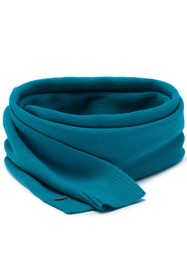 Vivisence Winter Scarf With Decorative Tie For Cold Days 7104, turquoise