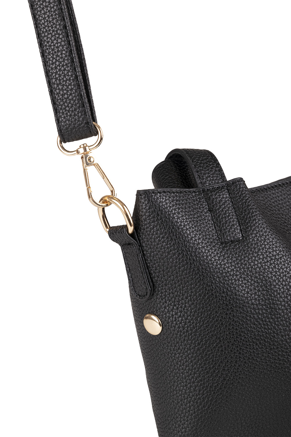 Vivisence Sac a Main Femme Bandoulière Réglable Élégant Style Et Confort, noir