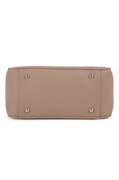 Vivisence Sac À Épaule Femme Fermeture Zippée Compact Idéal Au Quotidien, taupe