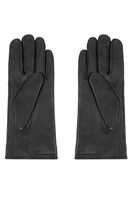 Vivisence Damen Winter Lederhandschuhe Weiches Echtleder Wollfutter Für Wärme, Schwarz