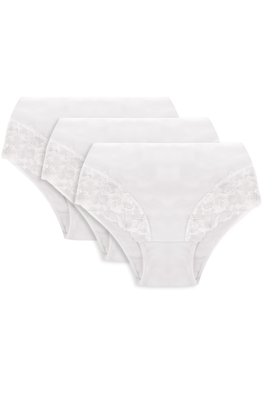 Vivisence Classic women's briefs in 3-pack 4008, White