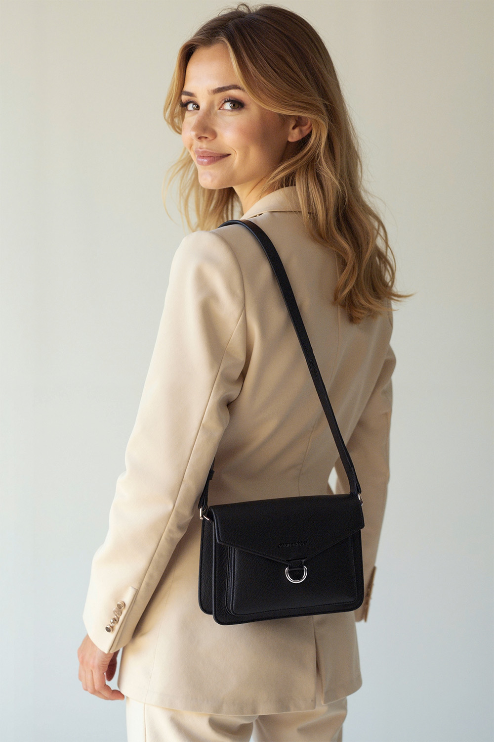 Vivisence Sac Bandoulière Femme Fermeture Aimant Le Confort au Quotidien, 