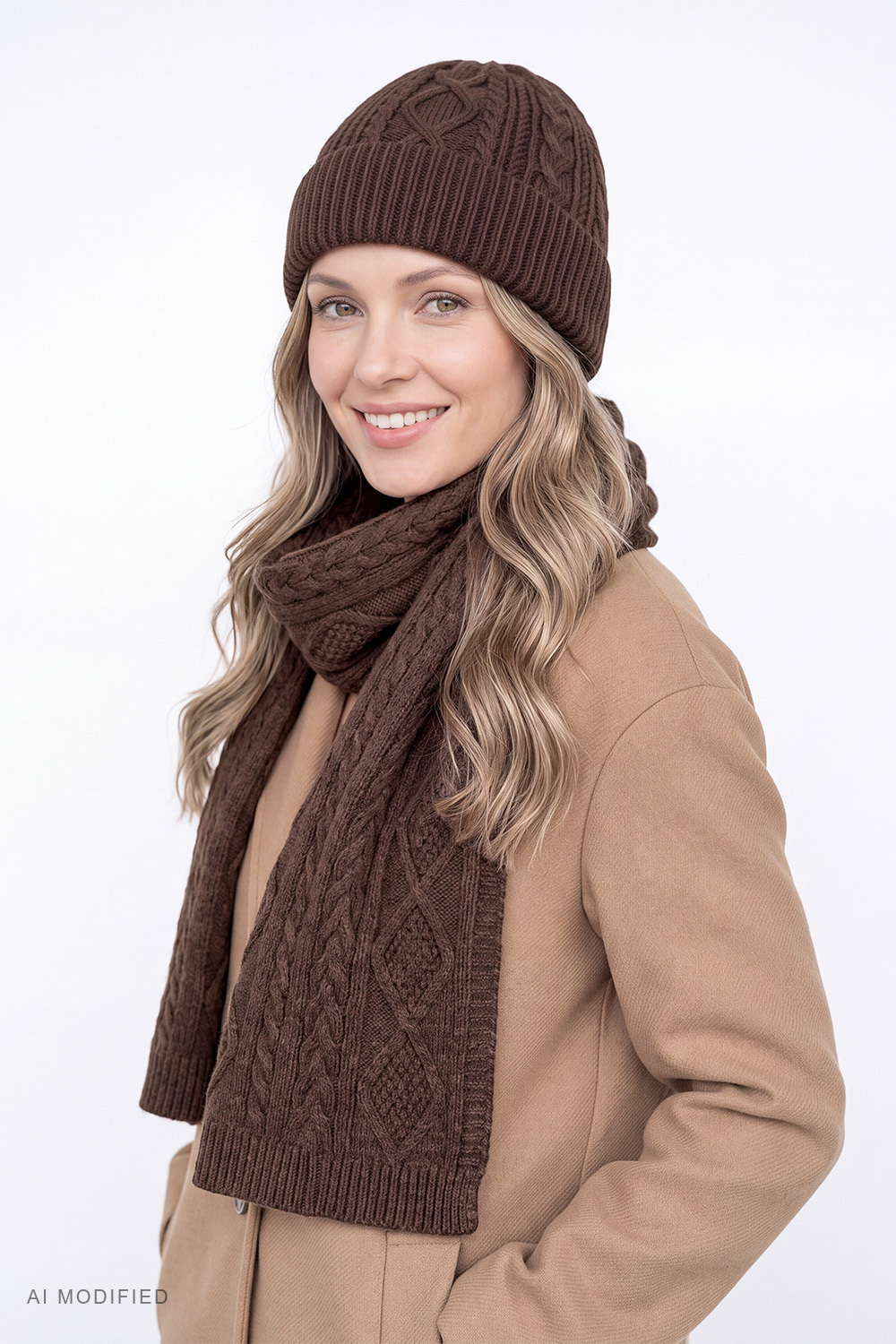 Vivisence 70128 Headwear Caps, brązowy