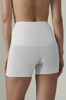 Vivisence Bermuda Culotte Femme Taille Haute Silhouette Parfaite Affinée 4102, blanc