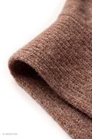 Vivisence Femme balaclava nouée devant ajustement parfait, brun