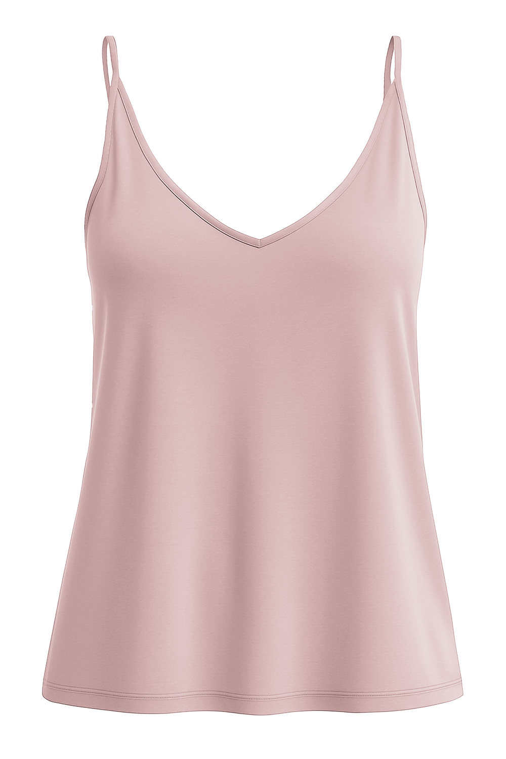 Vivisence Damen Pyjama Oberteil Viskose mit Trägern Perfekt Für Nacht 2200, 