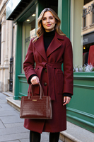 Vivisence Sac à Main Femme Ensemble 3 Pièces Fermeture à Glissière, marron