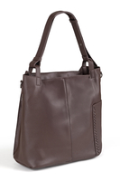 Vivisence Damen Handtasche Verstellbarer Schultergurt Alltag Tasche, Braun