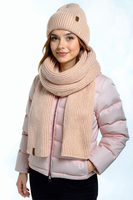 Vivisence Damen Schal Mit Merinowolle Weich Wärmend Für Kalte Tage Komfort, Beige