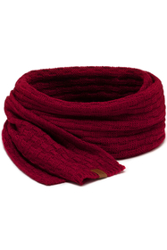 Vivisence Women's Winter Scarf Soft And Warm For Cold Days 7015S, maroon