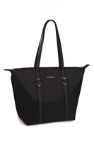 Vivisence Damen Umhängetasche Mit Reißverschluss Elegantes Design Für Alltag Komfort, Schwarz