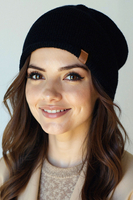 Vivisence Femme Bonnet Hiver Laine Merinos Doux Chaleur Et Confort Ajuste, noir