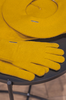 Vivisence Women's Gloves Winter Soft And Warm Ideal For Cold Weather 7202, honey