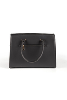 Vivisence Handtasche Damen Kunstleder Set 3 Teilig Elegante Taschen, Schwarz