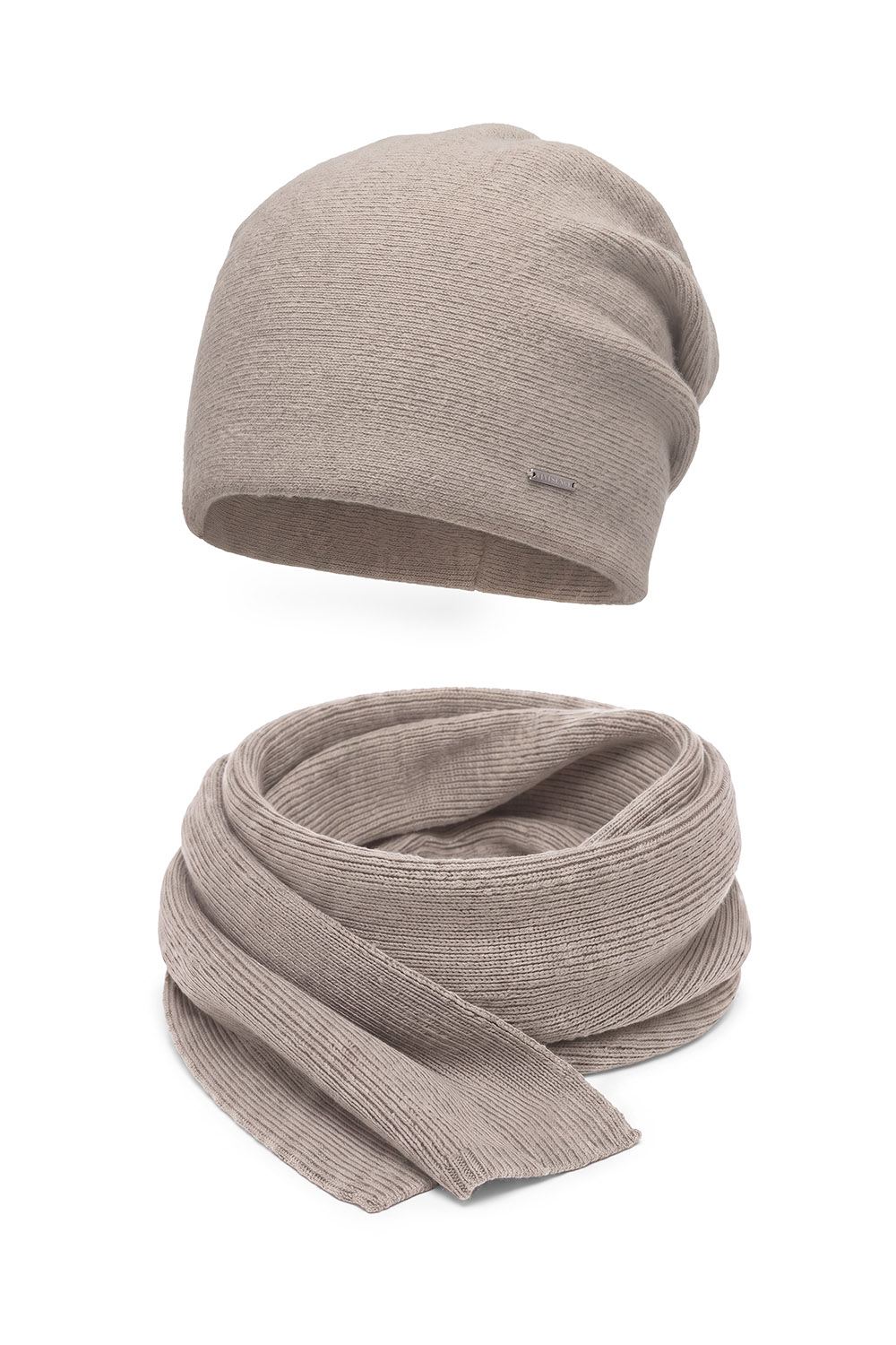 Vivisence 70134 KMPL Sets Sets Mützen + Schals, beige