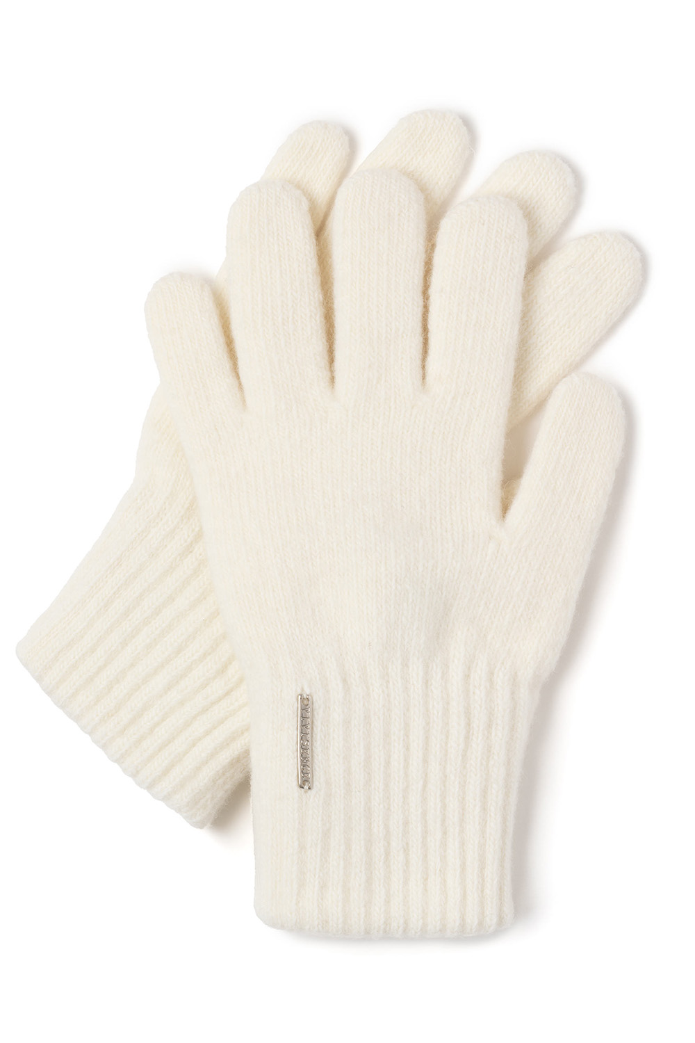 VIVISENCE Damen Winter Handschuhe aus Wolle Ideal für Kaltes Wetter 7201, ecru