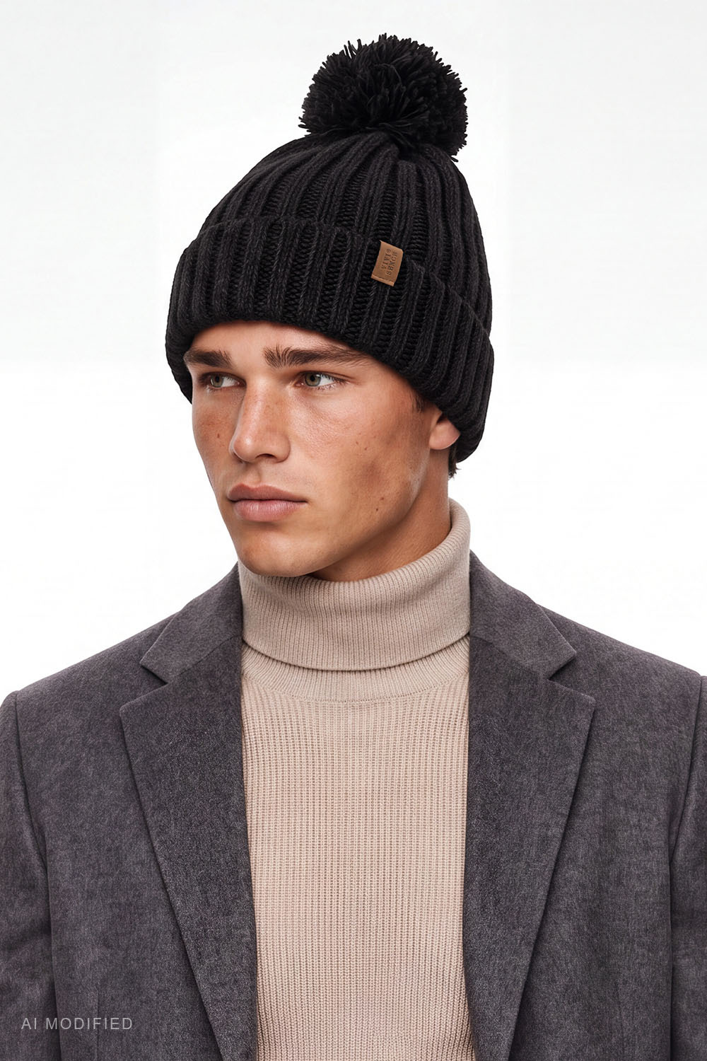 Vivisence M7012 Couvre-chef casquettes, noir