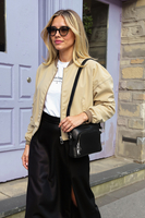 Vivisence Sac Bandoulière Femme Sangle Réglable Parfait Pour Tous Les Jours, noir