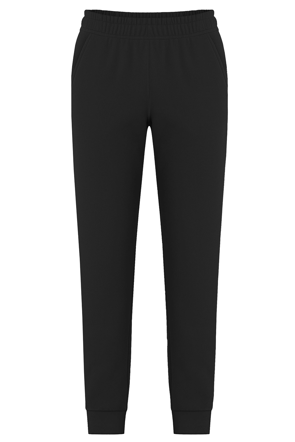 Vivisence Femme Pantalon Survêtement Coton  Coupe Ample Confort Quotidien 9103, noir