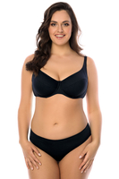 Vivisence Bikinihose Damen Klassischer Schnitt Formstabil Bequemer Sitz, schwarz