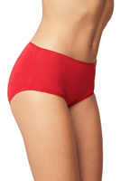 Vivisence femmes slip souple taille haute 4001, rouge