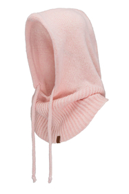 Vivisence Damen Schalkapuze Weiche Merinowolle Mit Kordelzug Wärmt Im Alltag, Pink