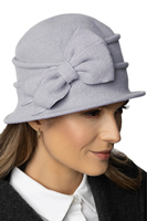 Vivisence Bonnet Femme Chapeau En Laine Vierge Chaud Pour L’Automne 7078, gris clair