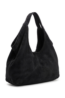Vivisence Soft Shoulder Bag Women Polyester Shopper Handbag, black