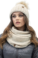 Vivisence Gants Femme Hiver Doux Et Chauds Idéals Pour Temps Froid 7014, beige clair