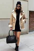 Vivisence Sac À Main Femme Trois Compartiments Parfait Style et Confort, noir