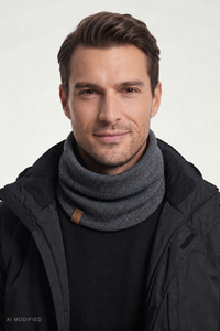 Scarves and shawls Loop scarves, Grey