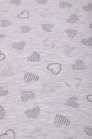 Vivisence Pyjama Deux pièces pour Femme Coton Manches Longues 2023, gris