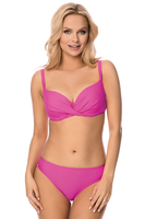 VIVISENCE Bikini Oberteil Damen Verstellbar Träger Bademode Formt die Brust 3209, pink 2