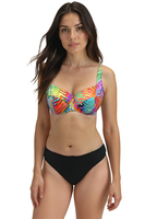 Vivisence Femme Maillot de Bain Tissu à Motifs Parfait Pour la Plage 3231, noir