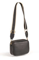 Vivisence Damen Schultertasche mit Reißverschluss Verstellbarer Riemen, 