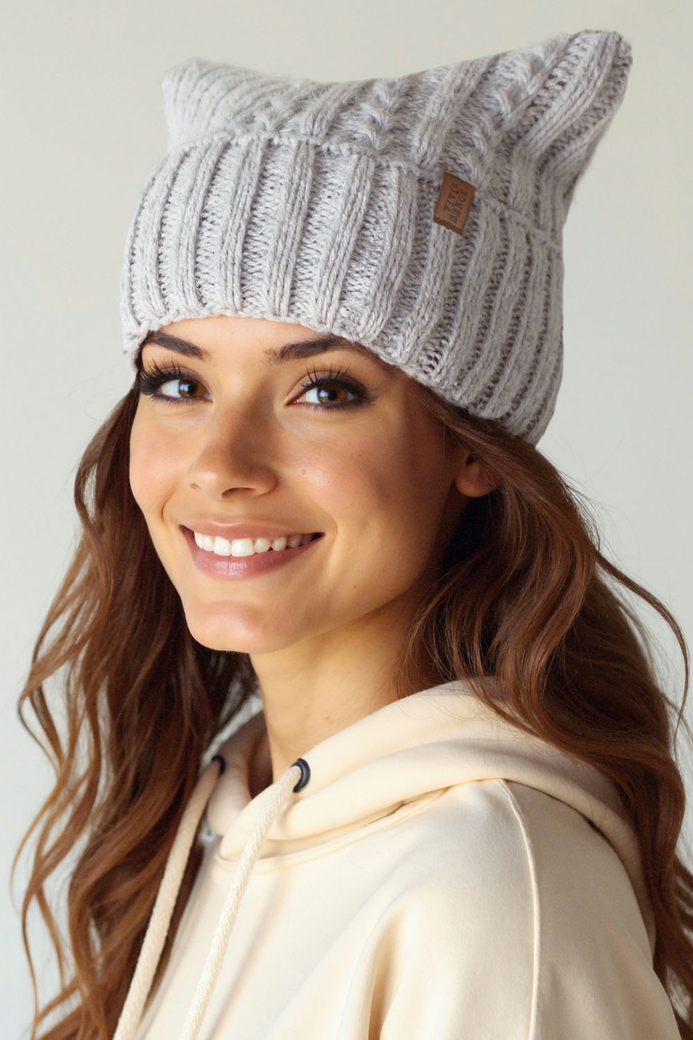 Vivisence Damen Wintermütze Weich Und Sanft Für Wärme Und Komfort, Grau