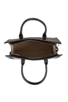 Vivisence Sac à Main Femme Ensemble 3 Pièces Fermeture à Glissière, noir